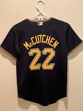 Majestic Pittsburgh Pirates Andrew McCutchen MLB Jersey Youth Size M (10/12)
